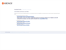 Tablet Screenshot of kronos.subscribenet.com