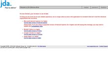 Tablet Screenshot of jda.subscribenet.com