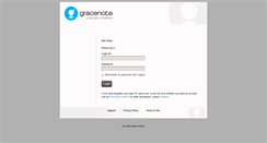 Desktop Screenshot of gracenote.subscribenet.com