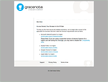 Tablet Screenshot of gracenote.subscribenet.com