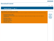 Tablet Screenshot of mckesson.subscribenet.com
