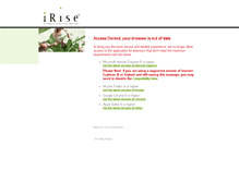 Tablet Screenshot of irise.subscribenet.com